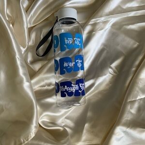 Clear Water Bottles Set of 3